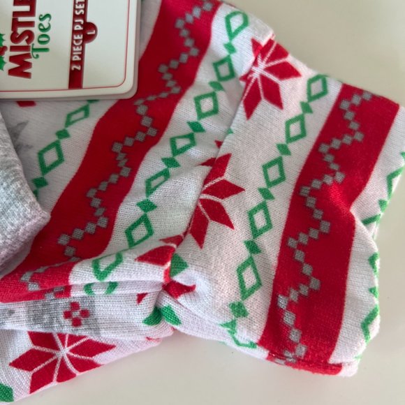 MISTLE TOES Women's Holiday "Believe" Pajamas Size Large NWT - Picture 4 of 5